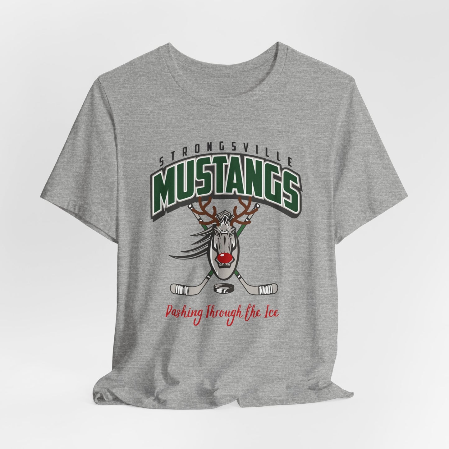 Unisex Jersey Short Sleeve Tee- Dashing Through The Ice