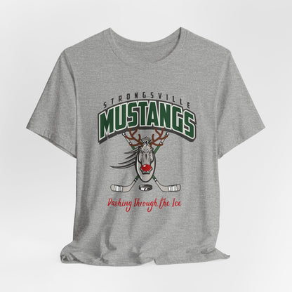 Unisex Jersey Short Sleeve Tee- Dashing Through The Ice