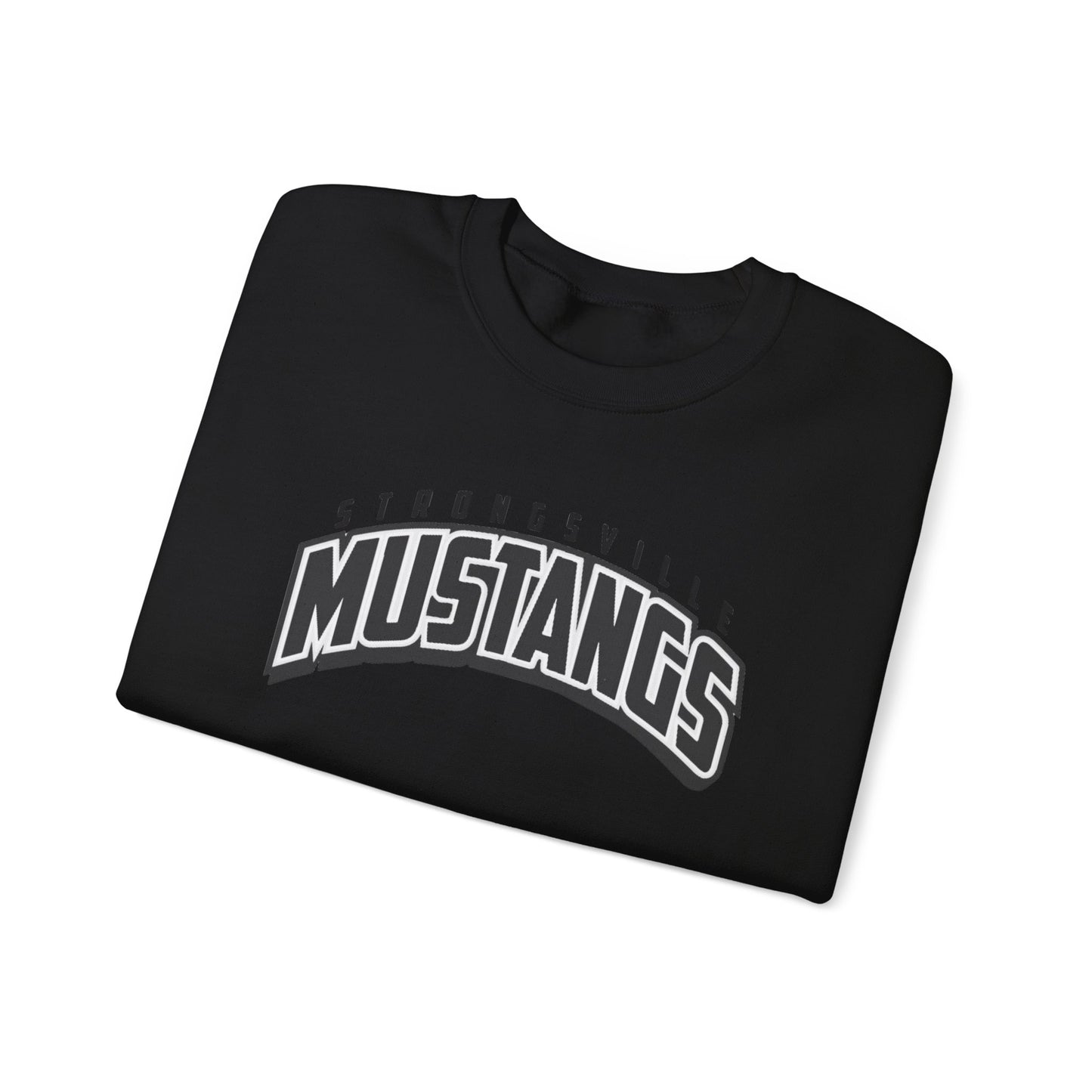 Black Logo Unisex Heavy Blend™ Crewneck Sweatshirt