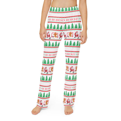 Ho Ho Hockey Kids Pajama Pants