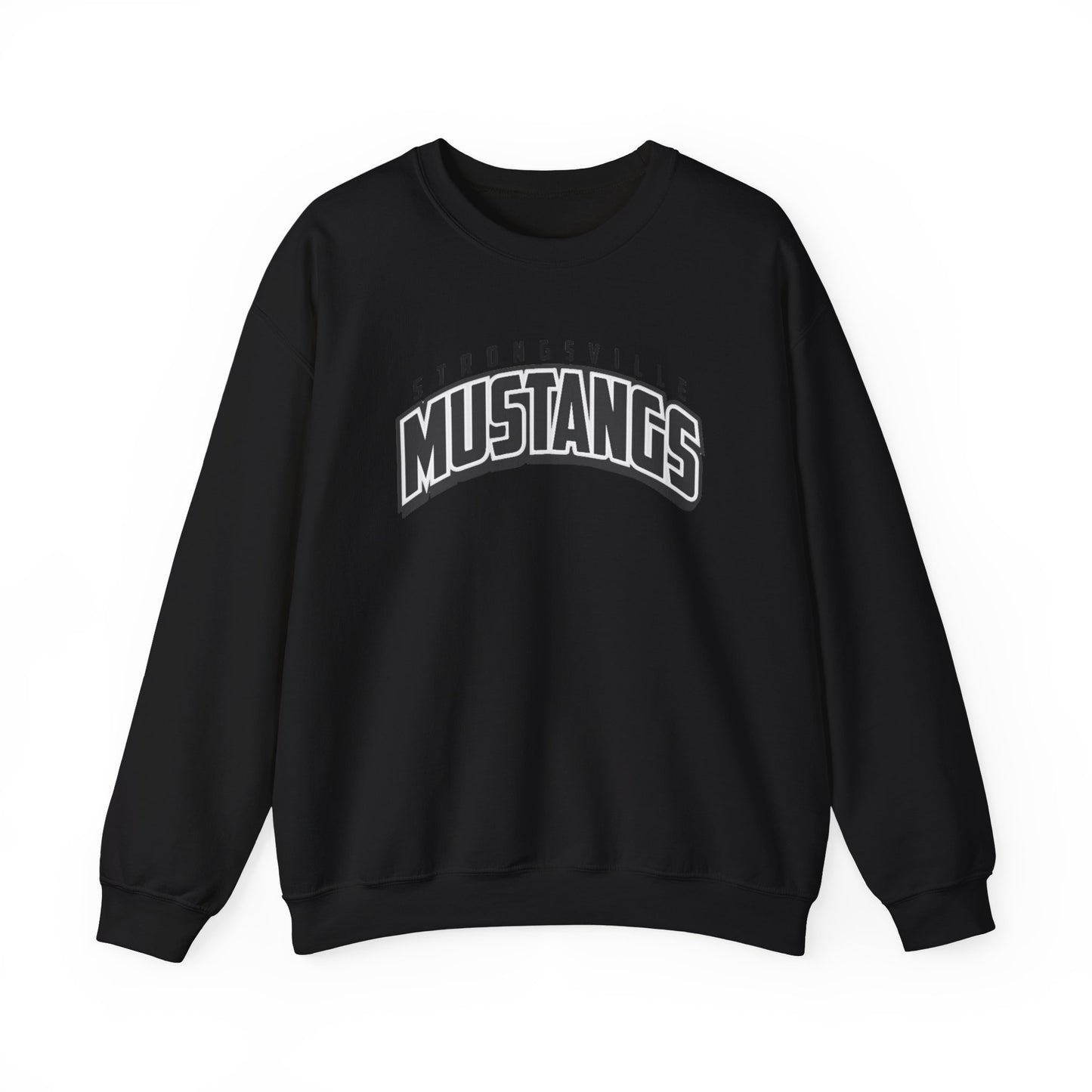 Black Logo Unisex Heavy Blend™ Crewneck Sweatshirt