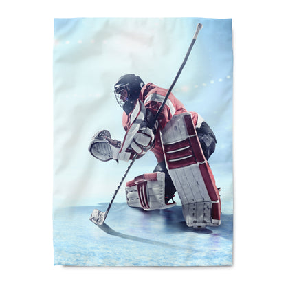 Goalie Duvet Cover