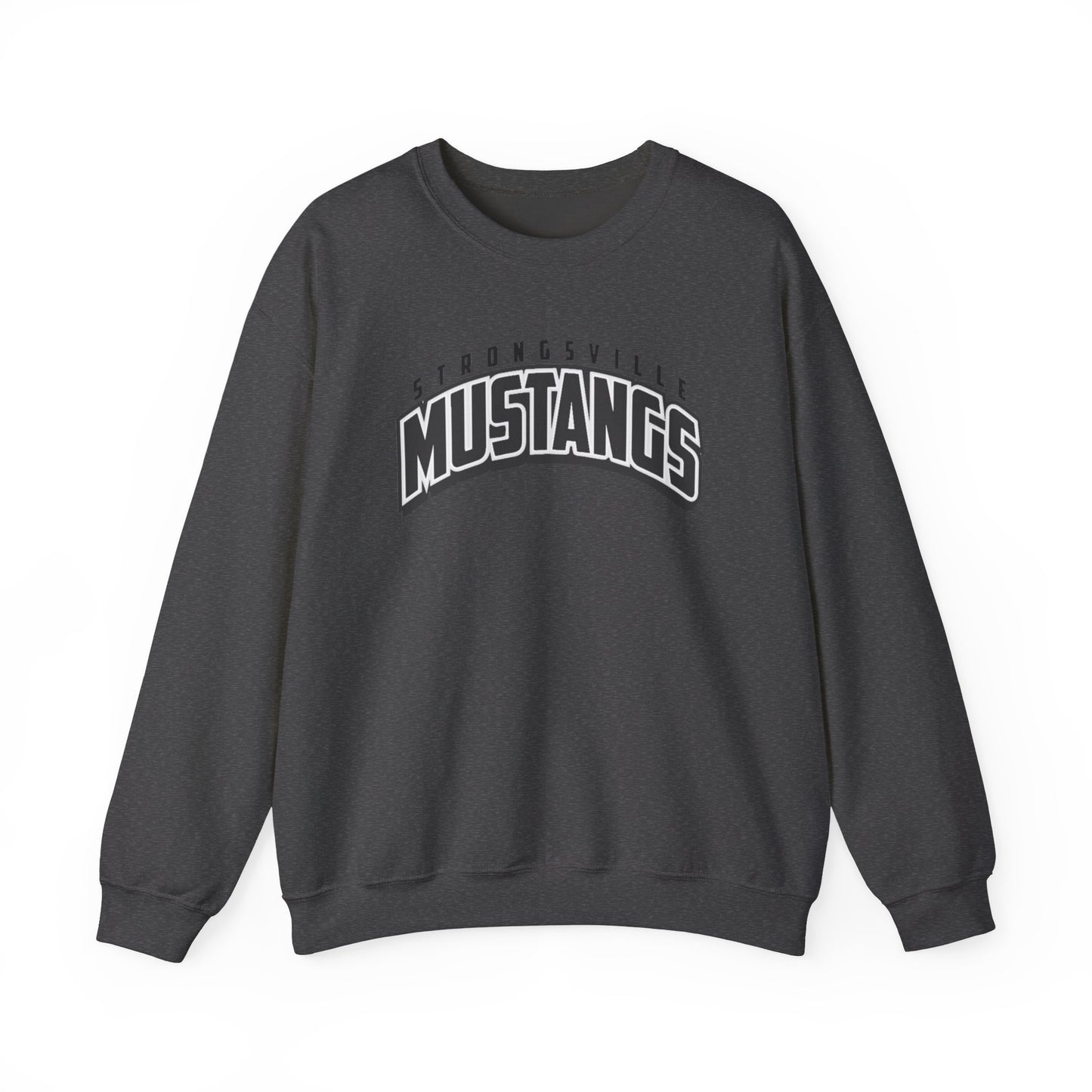 Black Logo Unisex Heavy Blend™ Crewneck Sweatshirt