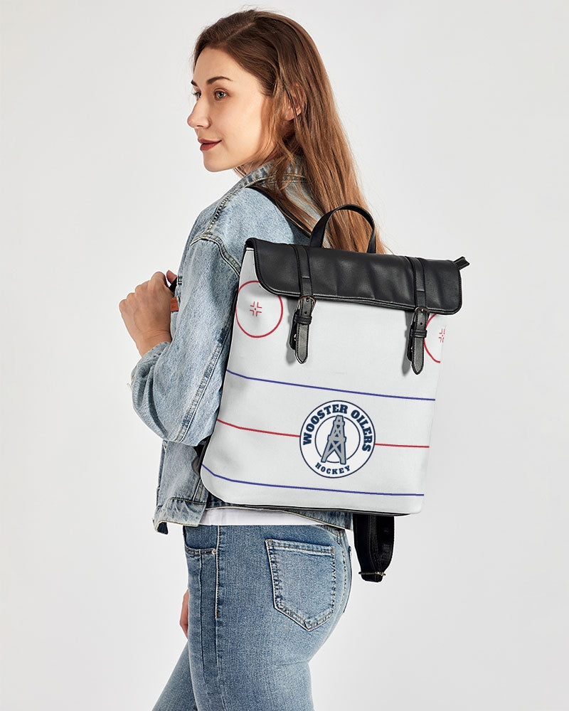 Oilers HS rink Casual Flap Backpack