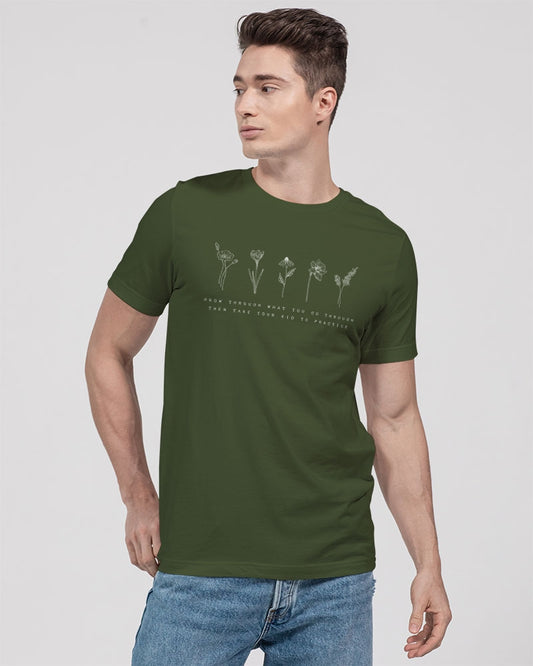 Go through flowers Unisex Jersey Tee | Bella + Canvas
