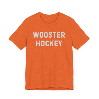 Unisex Wooster Hockey Jersey Short Sleeve Tee