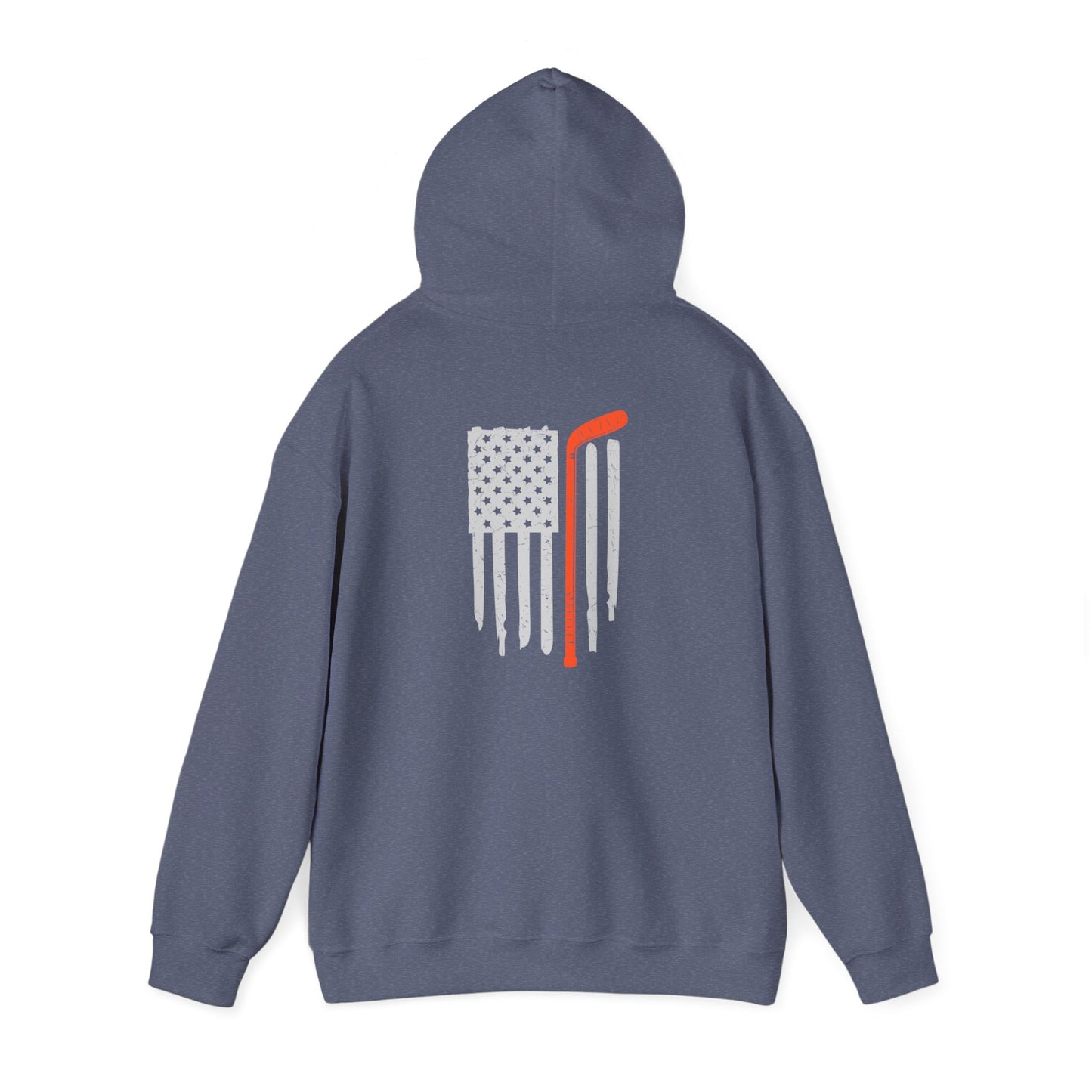 Wooster Hockey Flag Unisex Heavy Blend™ Hooded Sweatshirt