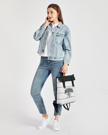Hockey Rink Casual Flap Backpack