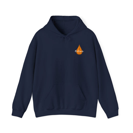 Oilers with drop Unisex Heavy Blend™ Hooded Sweatshirt