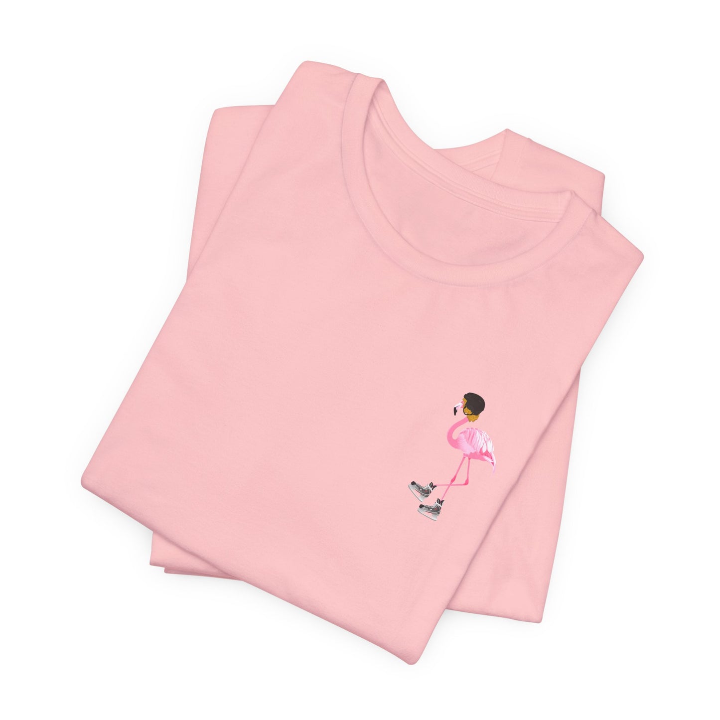 Unisex Bella Canvas Short Sleeve Flamingo Flow Tee.