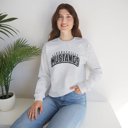 Black Logo Unisex Heavy Blend™ Crewneck Sweatshirt