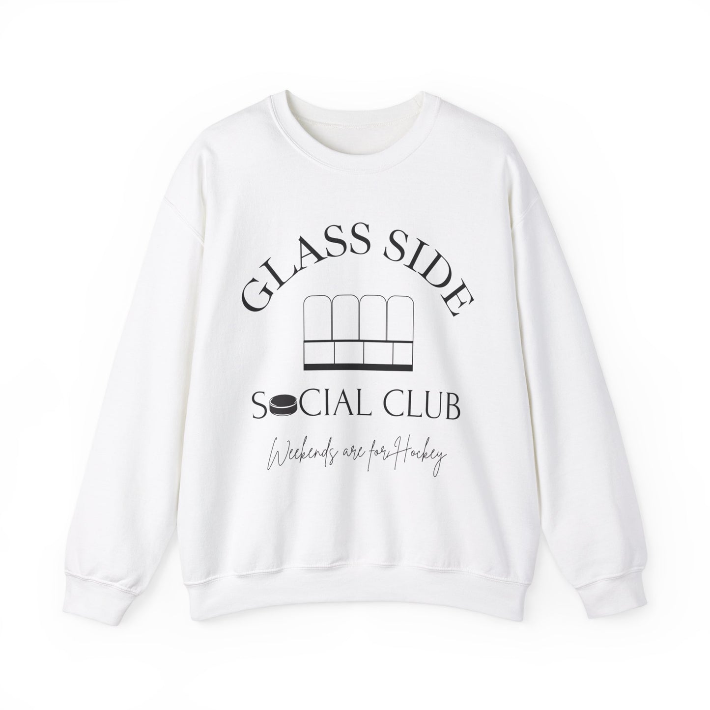 Glass side Social Club Unisex Heavy Blend™ Crewneck Sweatshirt