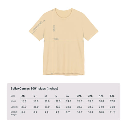 Unisex Jersey Short Sleeve Tee