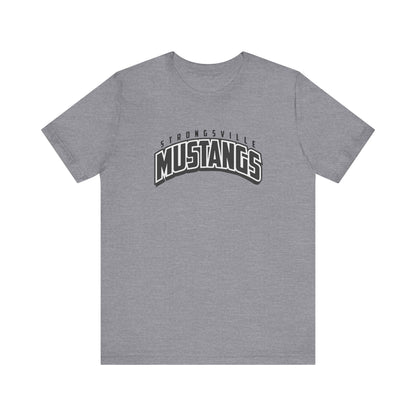 Black Logo Unisex Jersey Short Sleeve Tee