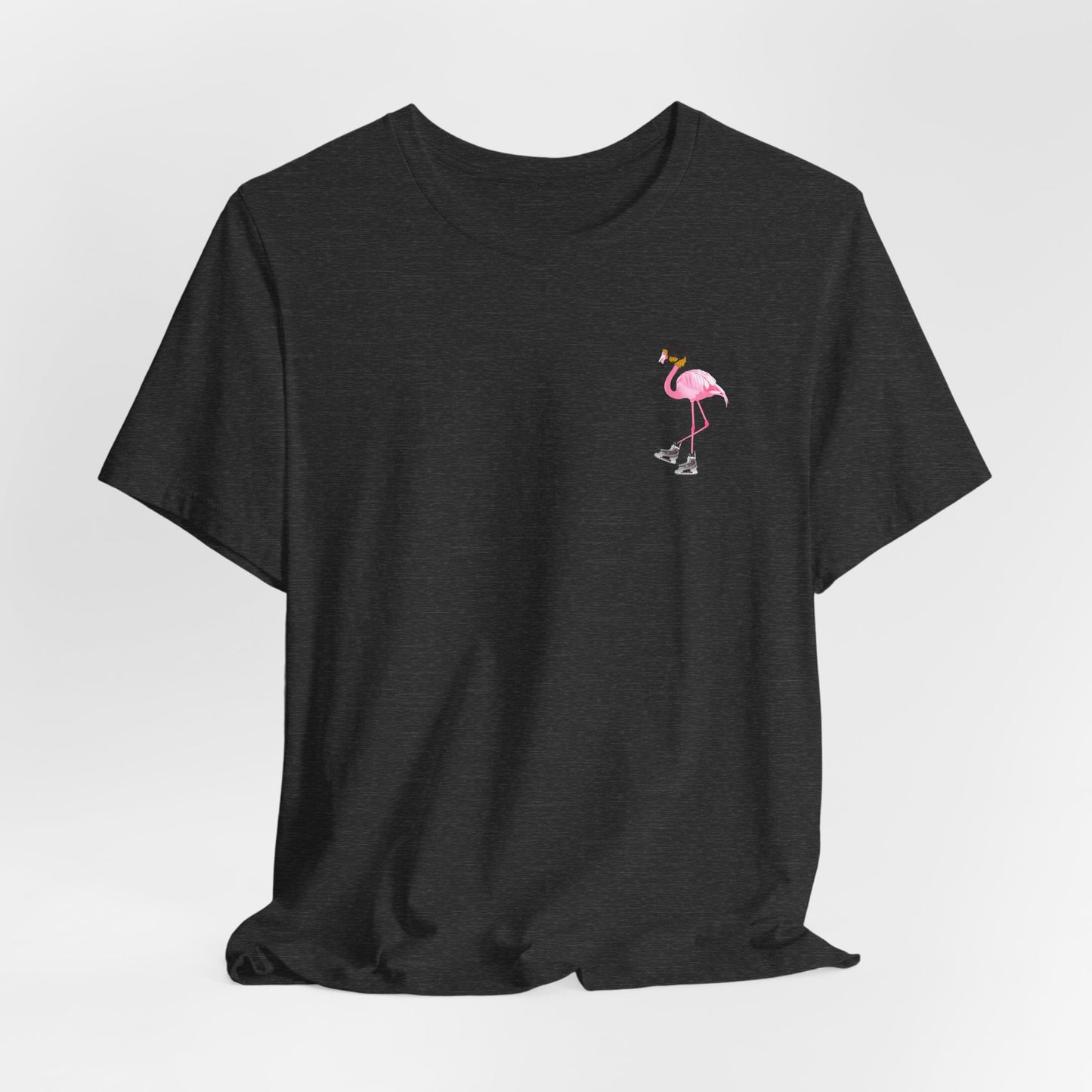 Unisex Bella Canvas Short Sleeve Flamingo Flow Tee.