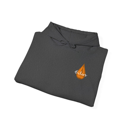 Oilers with drop Unisex Heavy Blend™ Hooded Sweatshirt