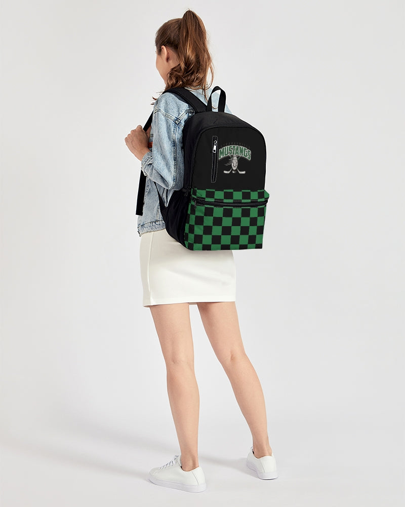 Strongsville Swim Trunks Duo-Zip Front Canvas Backpack