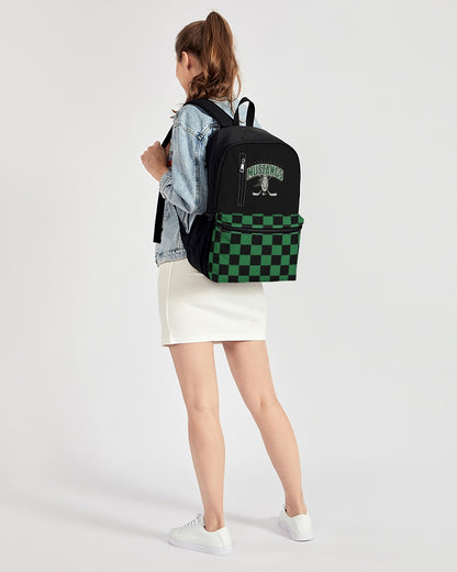 Strongsville Swim Trunks Duo-Zip Front Canvas Backpack