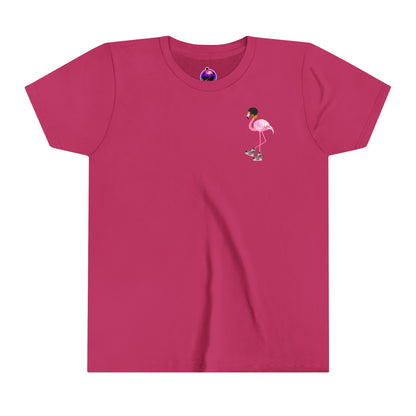 OG Flamingo Flow Youth Short Sleeve Tee- Bella Canvas screen printed