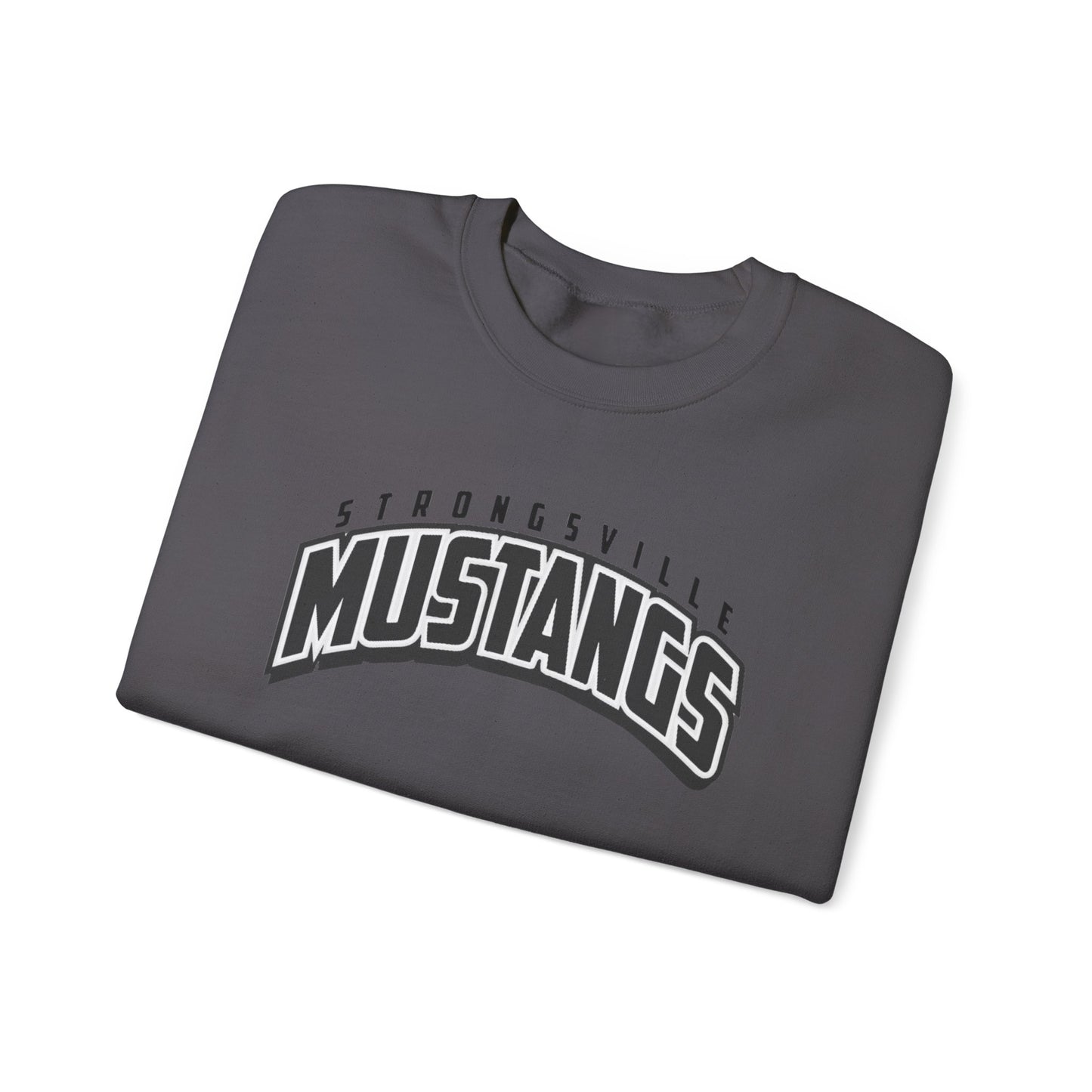 Black Logo Unisex Heavy Blend™ Crewneck Sweatshirt