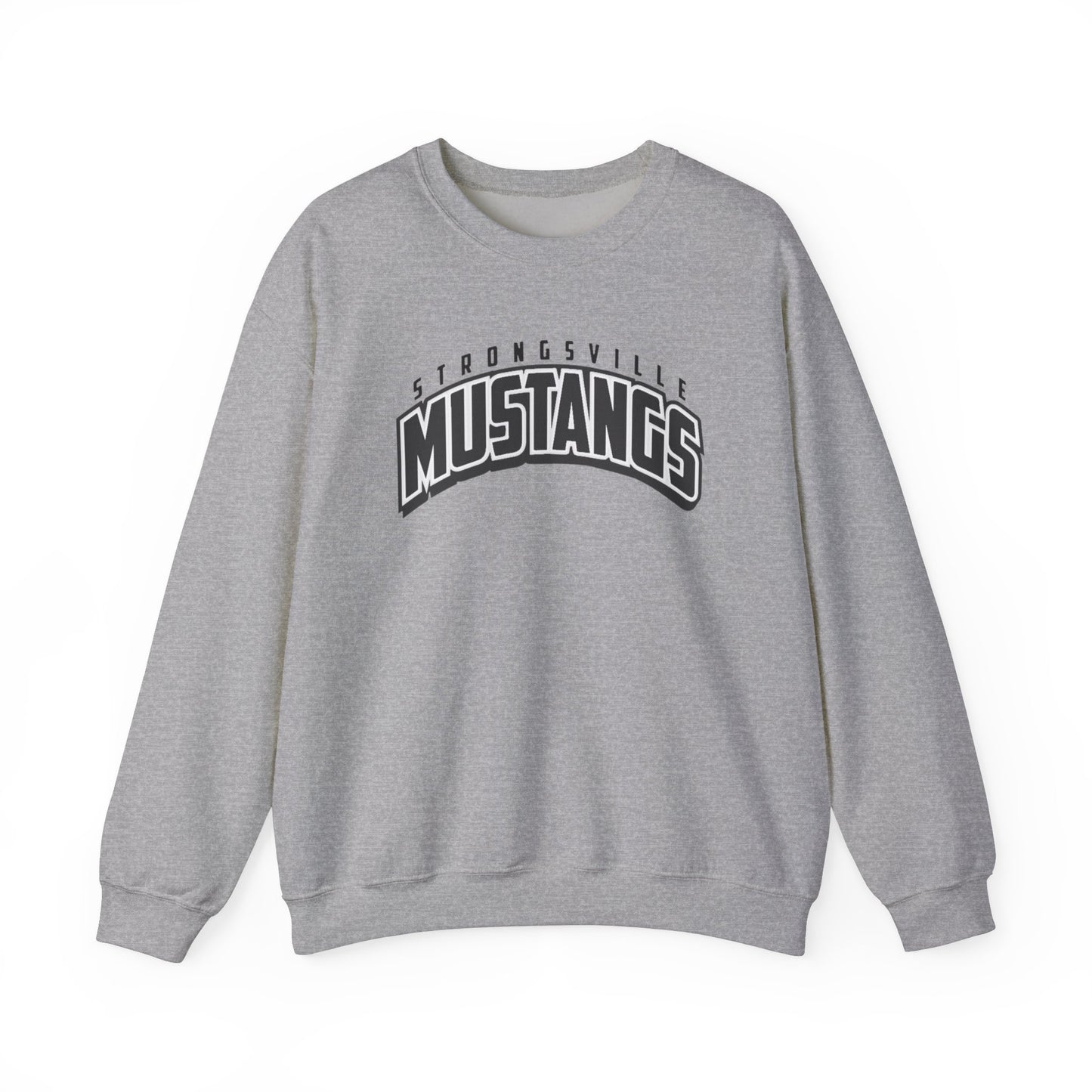 Black Logo Unisex Heavy Blend™ Crewneck Sweatshirt