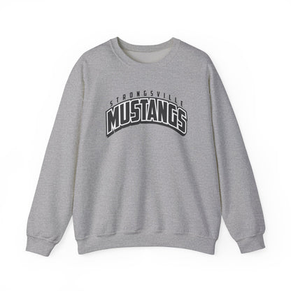 Black Logo Unisex Heavy Blend™ Crewneck Sweatshirt