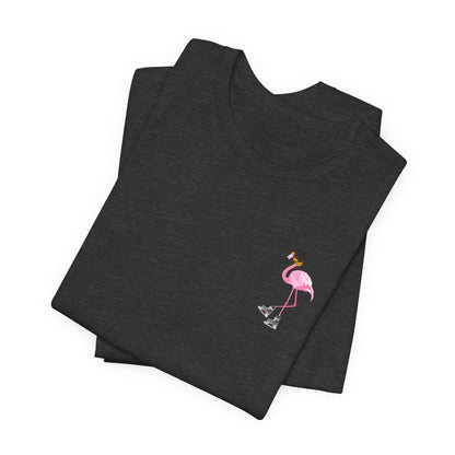 Unisex Bella Canvas Short Sleeve Flamingo Flow Tee.