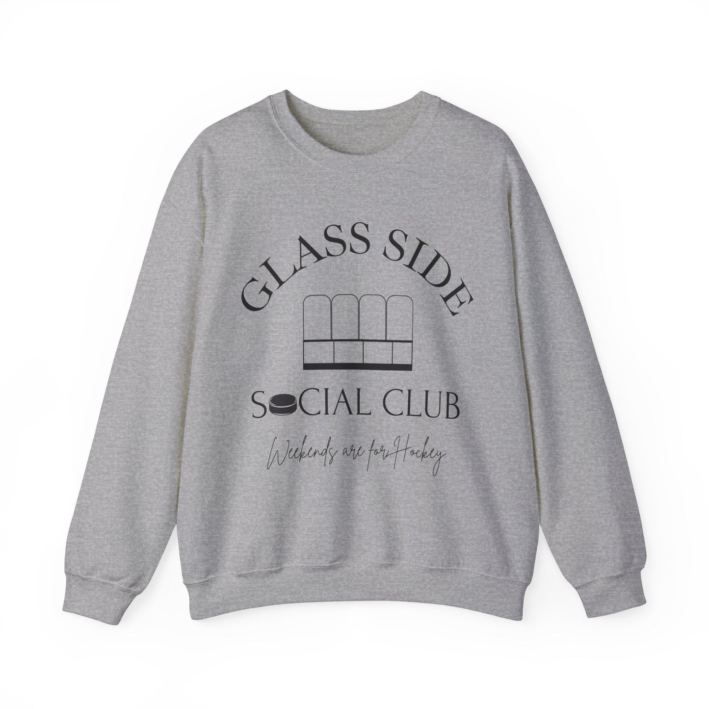 Glass side Social Club Unisex Heavy Blend™ Crewneck Sweatshirt