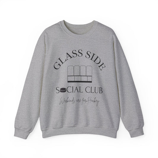 Glass side Social Club Unisex Heavy Blend™ Crewneck Sweatshirt