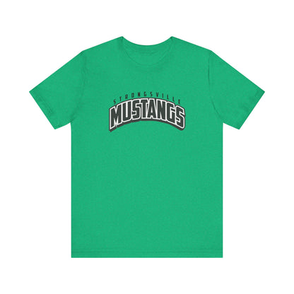 Black Logo Unisex Jersey Short Sleeve Tee