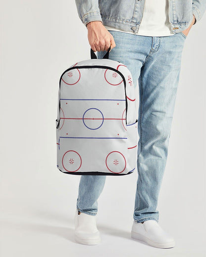 Hockey Rink Back To Basics School Backpack