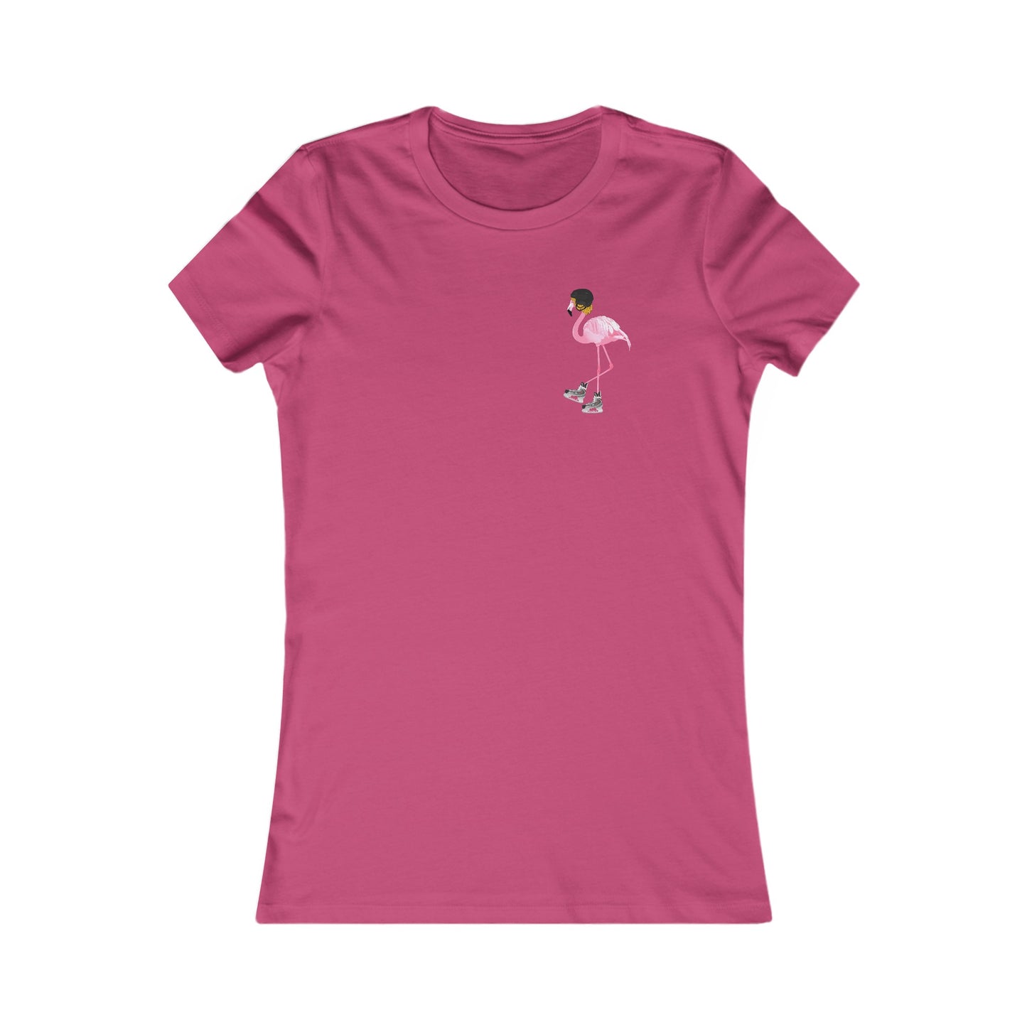 Flamingo Flow Women's Slim Fit Tee