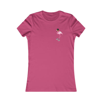 Flamingo Flow Women's Slim Fit Tee