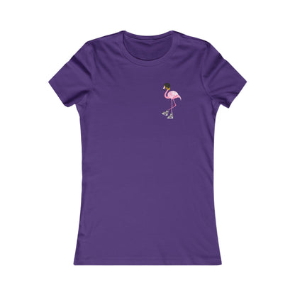 Flamingo Flow Women's Slim Fit Tee