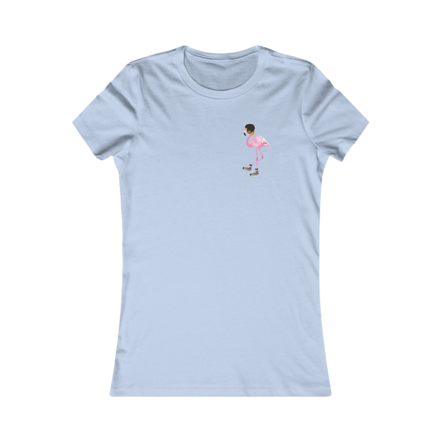 Flamingo Flow Women's Slim Fit Tee