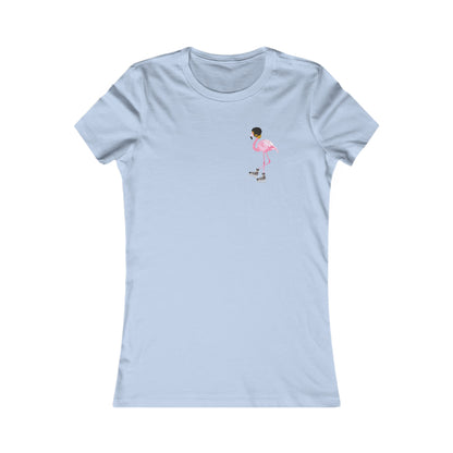 Flamingo Flow Women's Slim Fit Tee