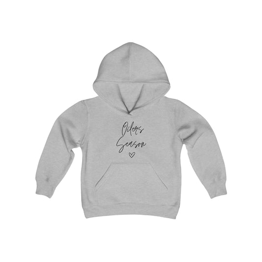 Youth Oilers Season Heavy Blend Hooded Sweatshirt