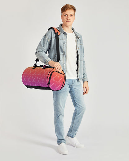 Ombre Goalie Stick Swim Trunks Sports Duffle Bag