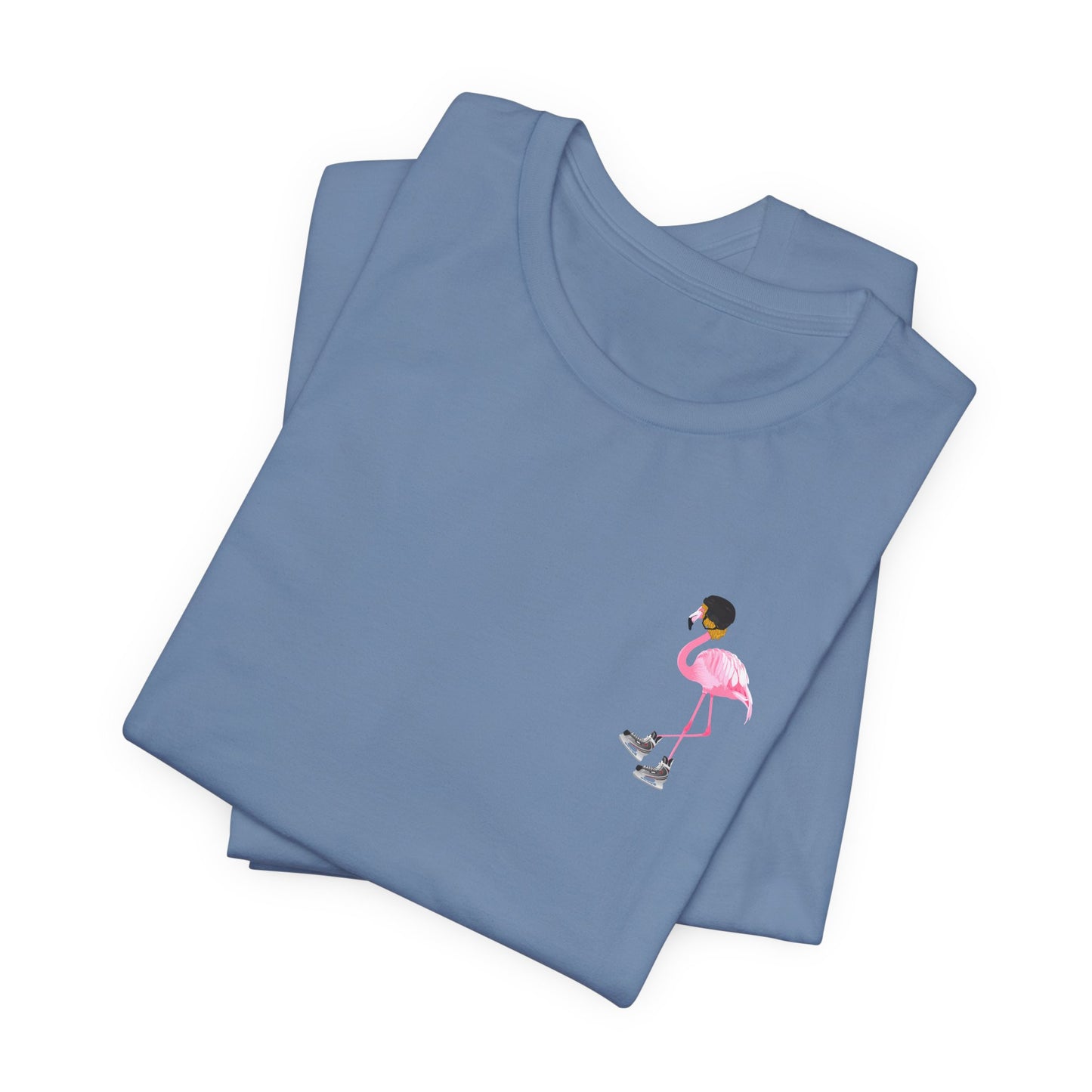 Unisex Bella Canvas Short Sleeve Flamingo Flow Tee.