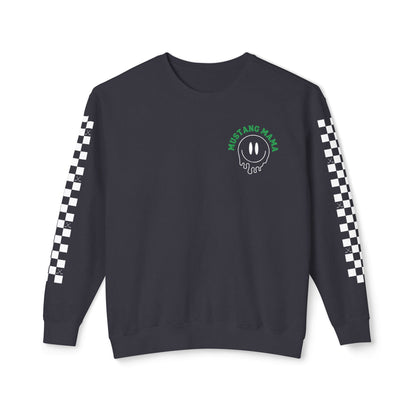 Mustang Mama Unisex Lightweight Crewneck Sweatshirt