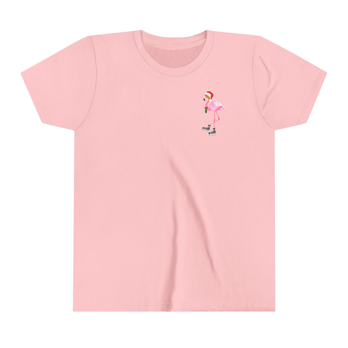 Youth Flamingo Flow Holiday Short Sleeve Tee