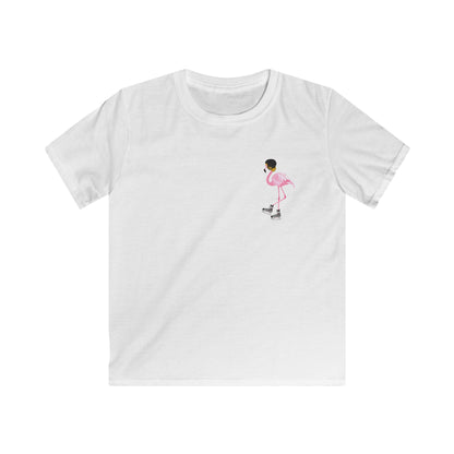 Youth Softstyle Flamingo Flow Tee