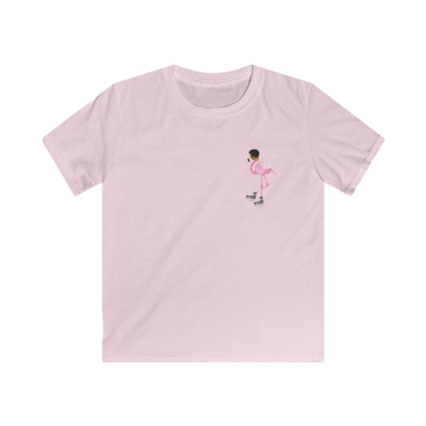 Youth Softstyle Flamingo Flow Tee