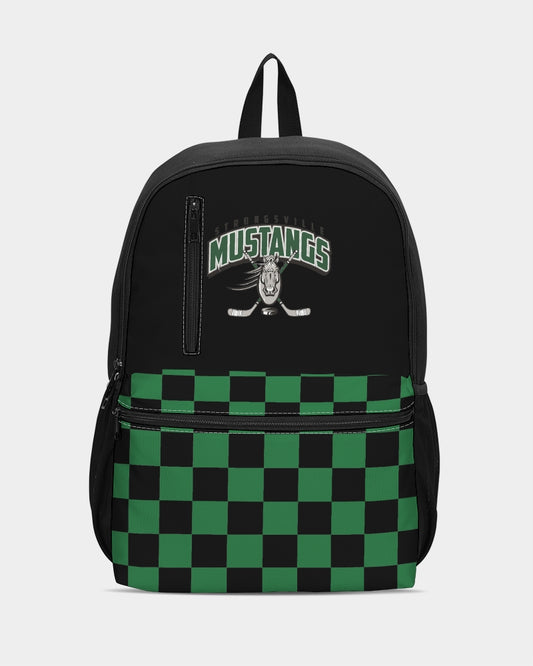 Strongsville Swim Trunks Duo-Zip Front Canvas Backpack
