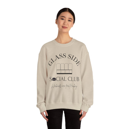 Glass side Social Club Unisex Heavy Blend™ Crewneck Sweatshirt