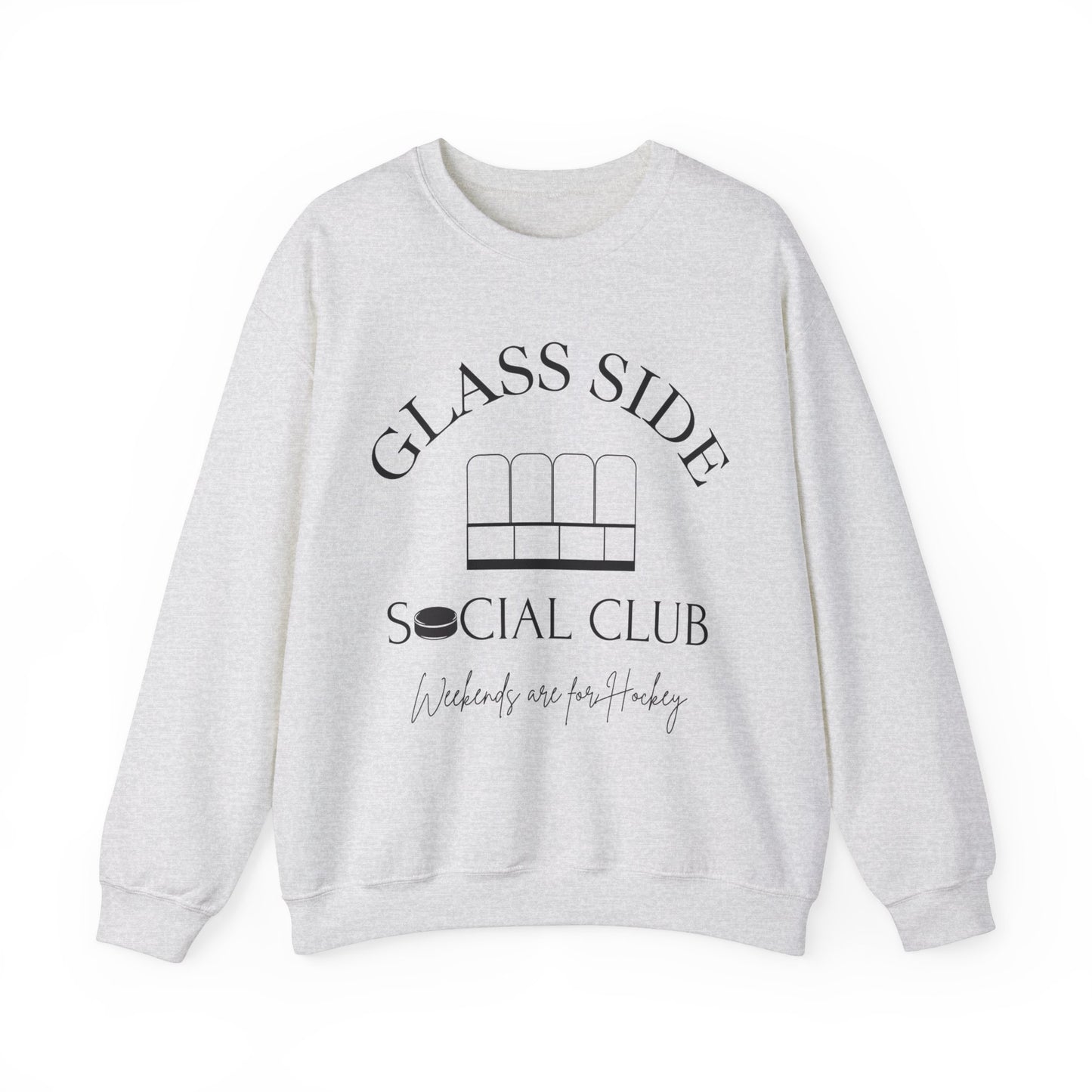 Glass side Social Club Unisex Heavy Blend™ Crewneck Sweatshirt