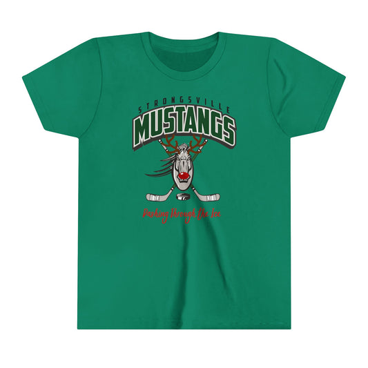 Youth Short Sleeve Tee- Dashing Through the Ice