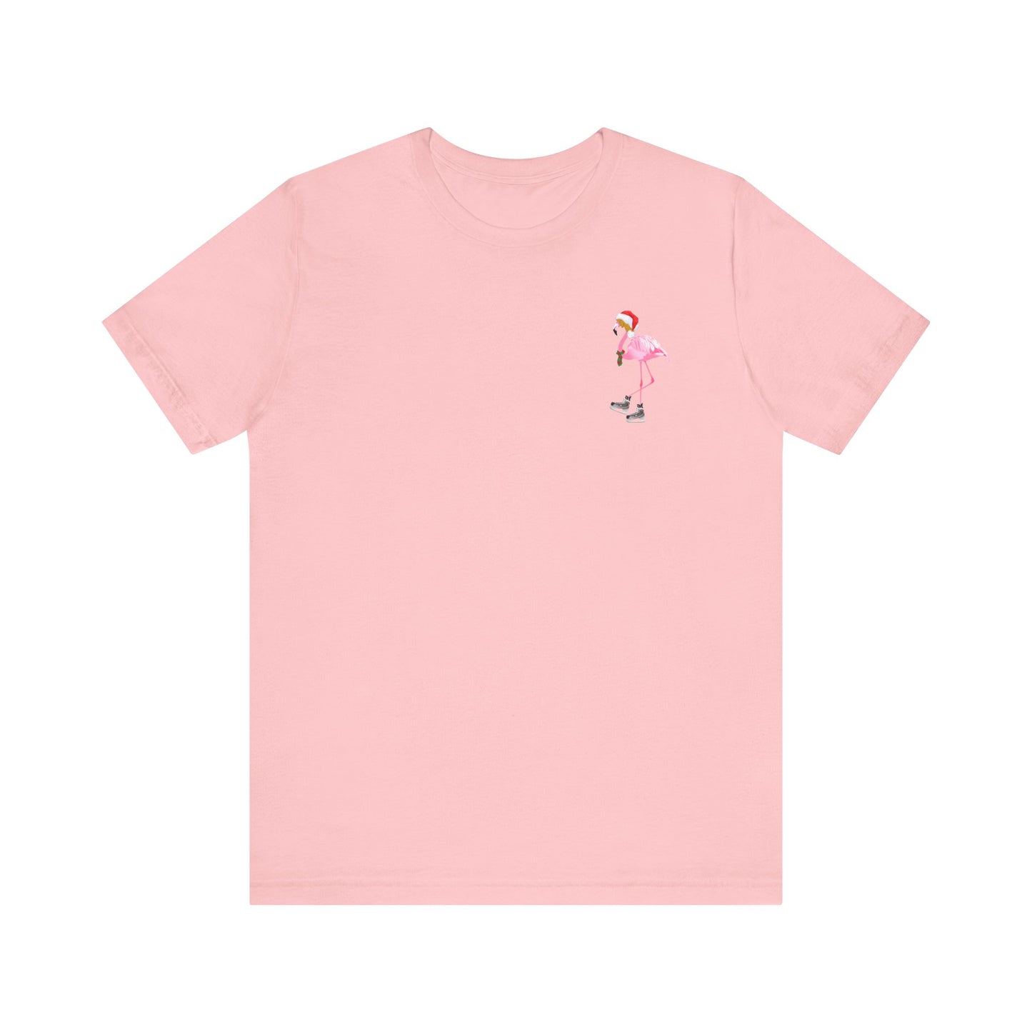 Unisex Flamingo Flow Holiday Jersey Short Sleeve Tee