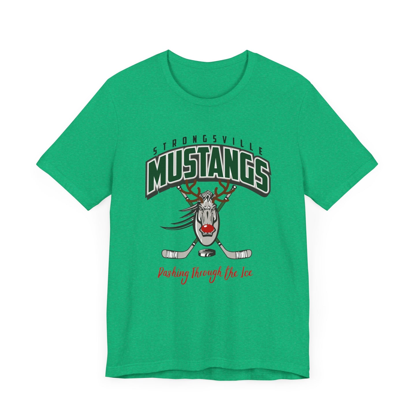 Unisex Jersey Short Sleeve Tee- Dashing Through The Ice