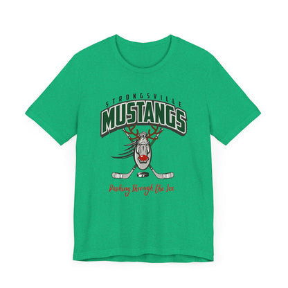 Unisex Jersey Short Sleeve Tee- Dashing Through The Ice